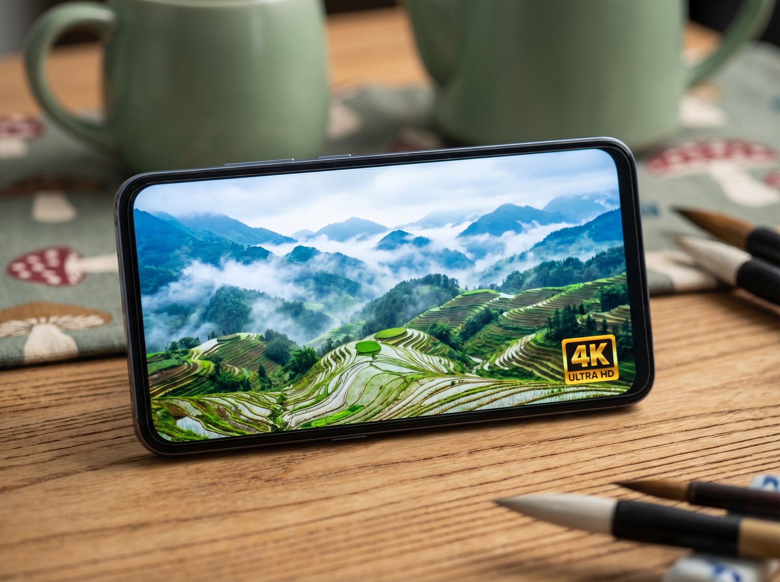 蘑菇视频4K超清画质播放功能展示