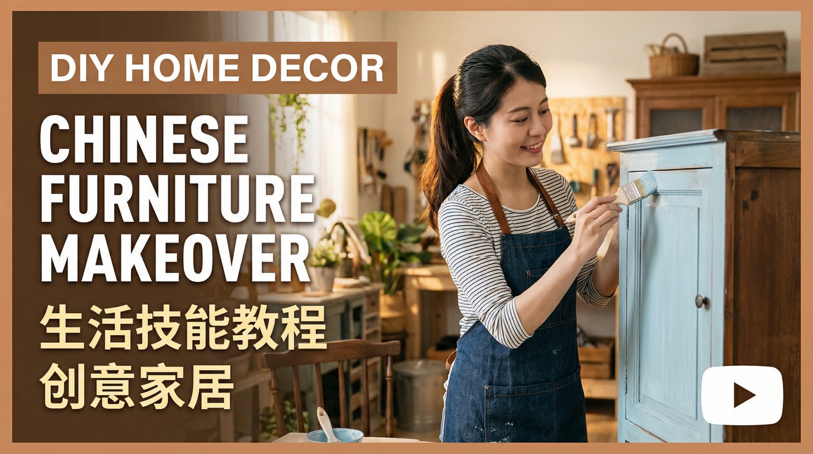 蘑菇视频DIY家居装饰视频教程 - 创意生活技能视频